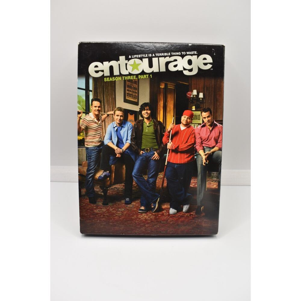 Entourage - Season 3, Part 1 (DVD, 2007, 3-Disc Set)